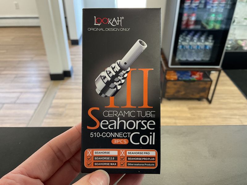 Lookah Seahorse 3 ceramic tube coil