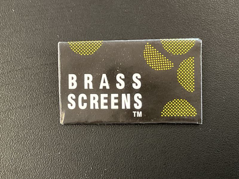 Standard size Brass Screens 5 pk