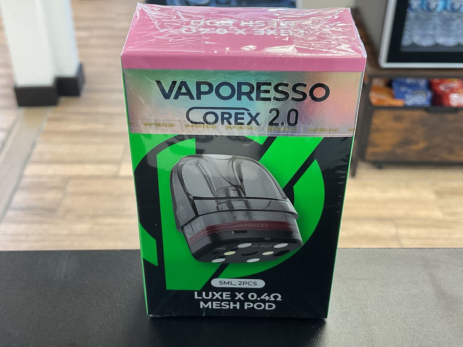 Luxe X series pods, Ohm: 0.4 ohm