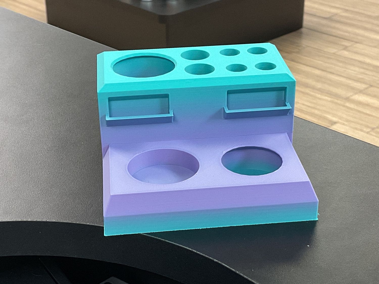 Small Dab Station, Color: Purple/Green