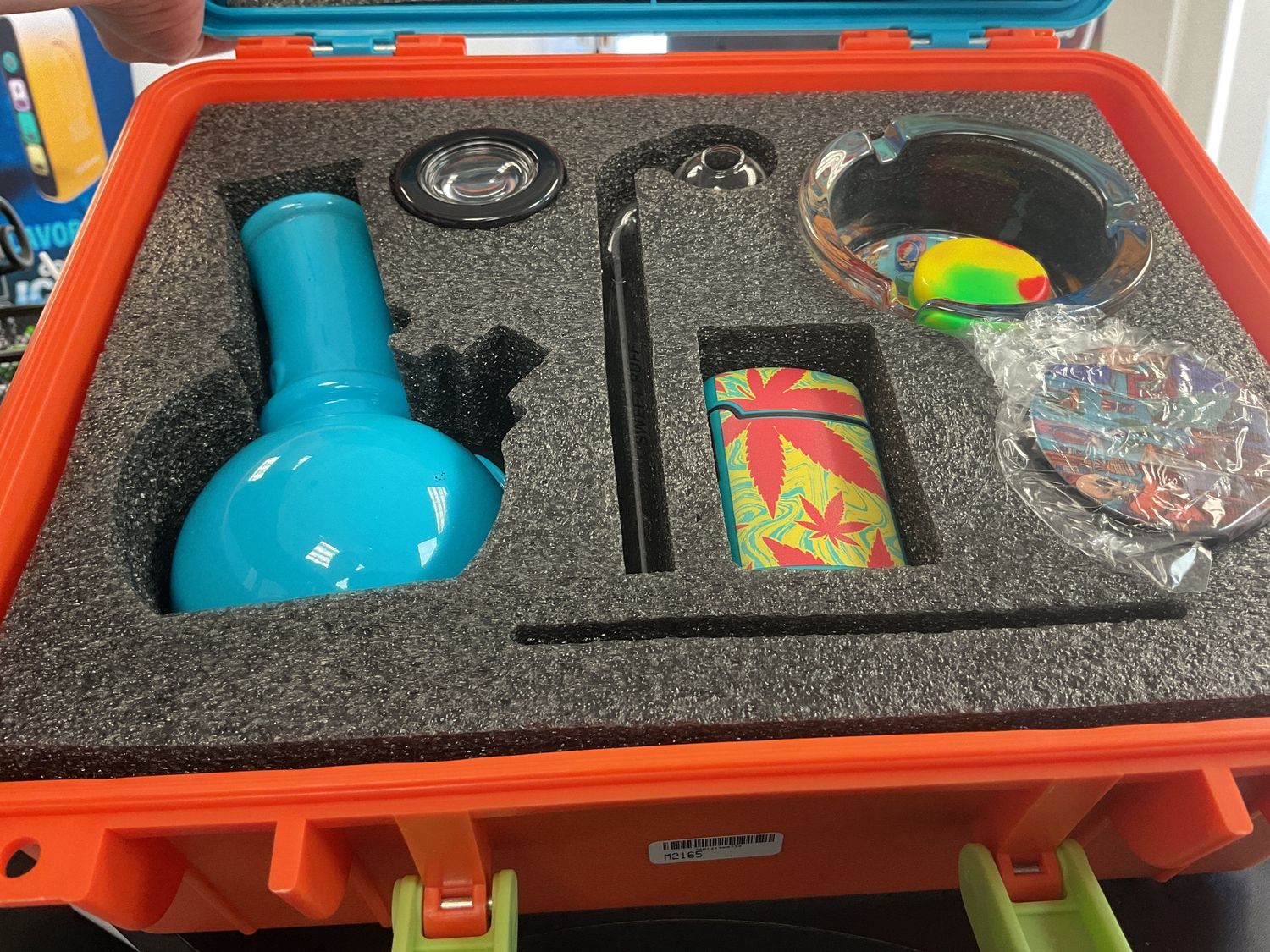 Biodegradable Bong Smoking kit w/ suitcase