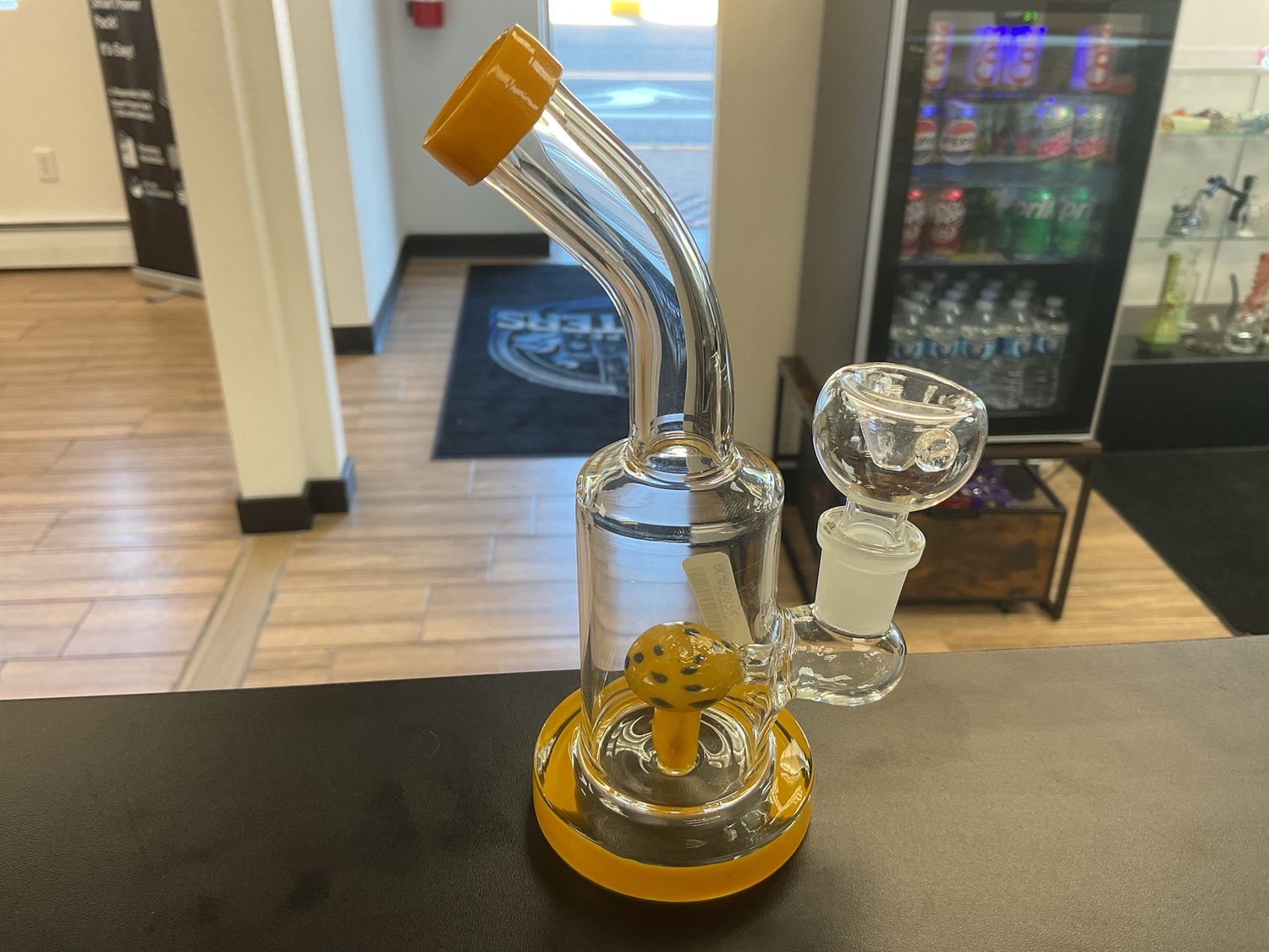 6in mini polka dot water pipe