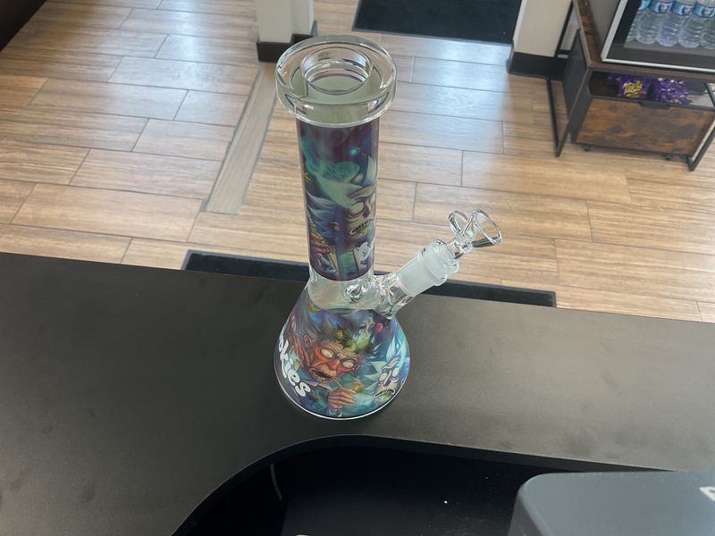 10” Rick &amp; Morty Breaker Bong