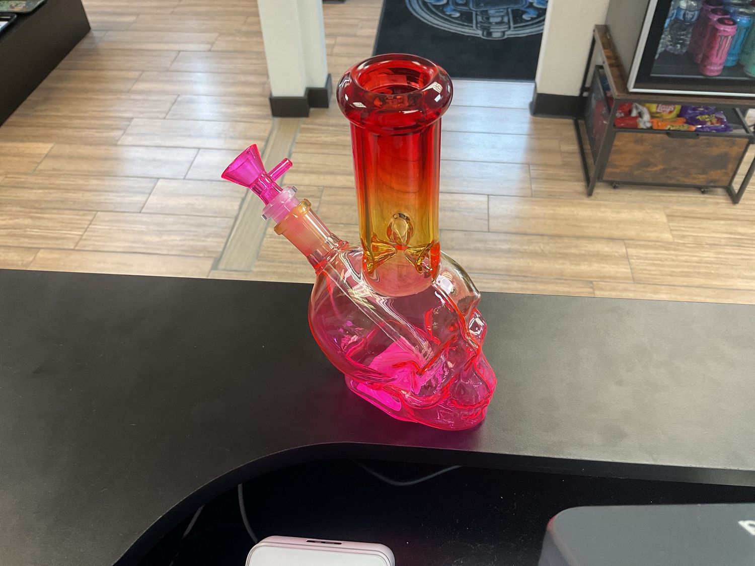 8” Skull Bong