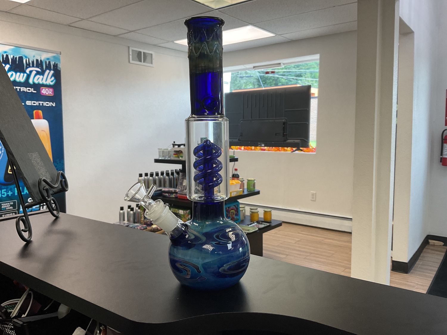 12” Coil Perc Fumed Art Bong