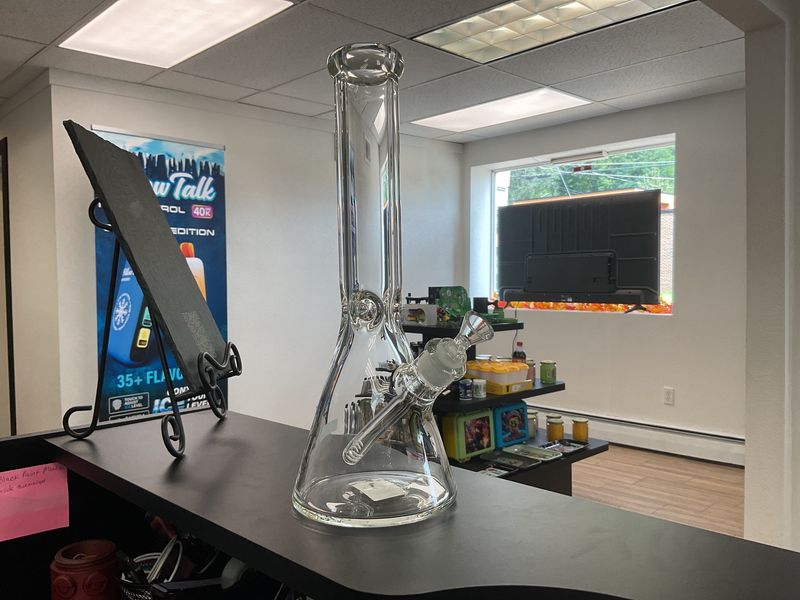14” Clear Ice Catcher Bong