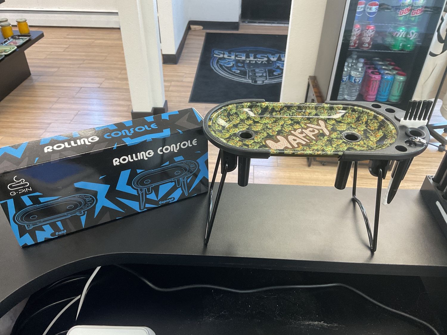 Rolling Tray Cone Loader and  Filler stand