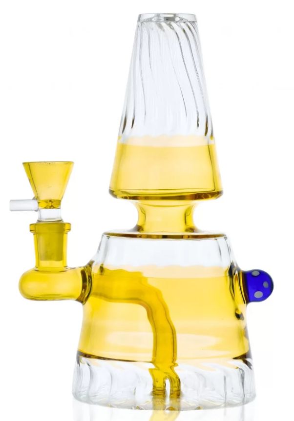 8” Bell Base Swirl Bong