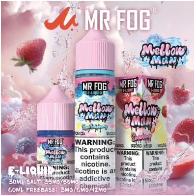 Mr Fog Salt Nic Mellow Man Juice