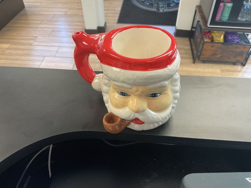 Ceramic Santa wake &amp; bake mug