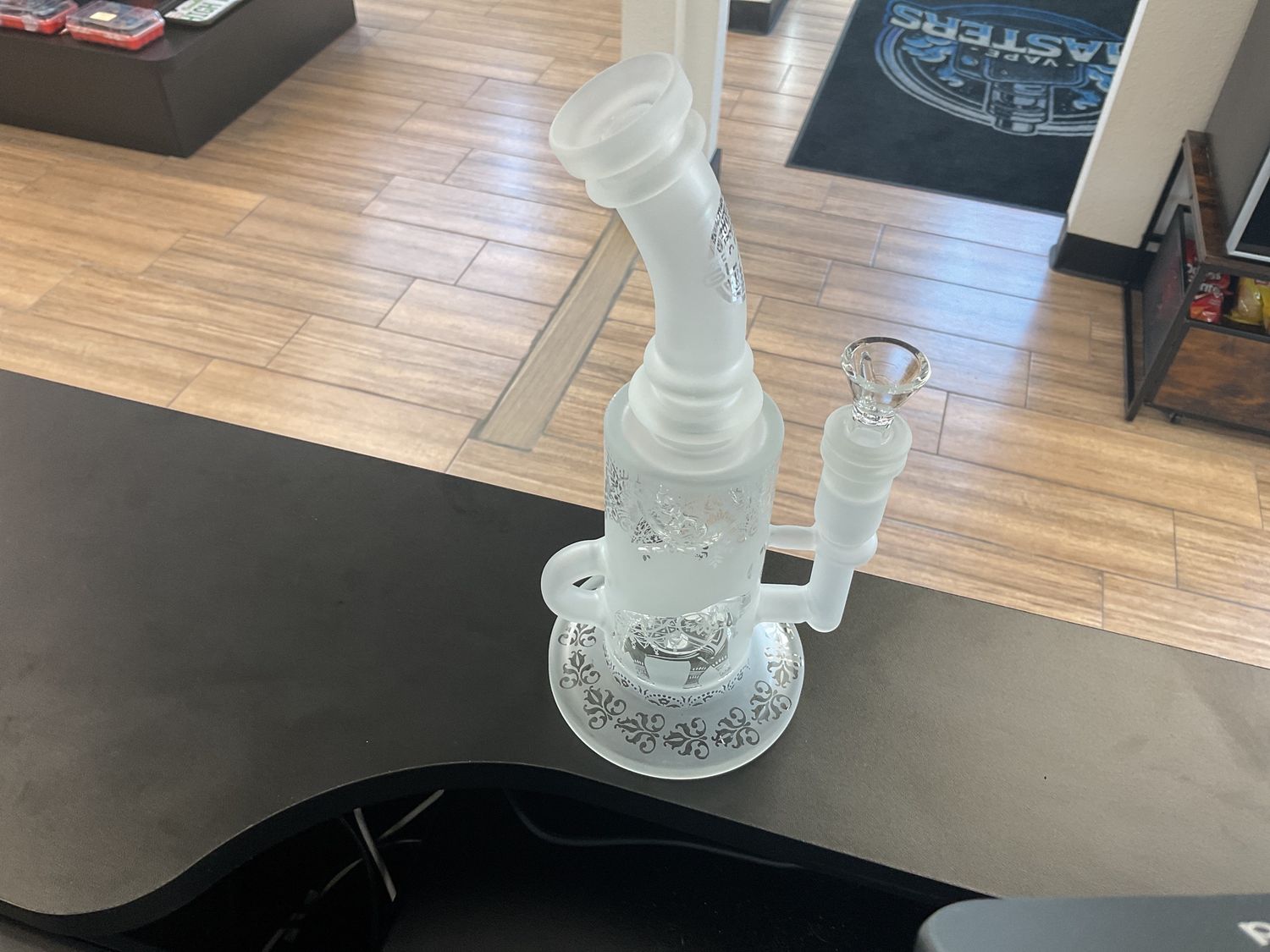 10” Sand Blasted Bong