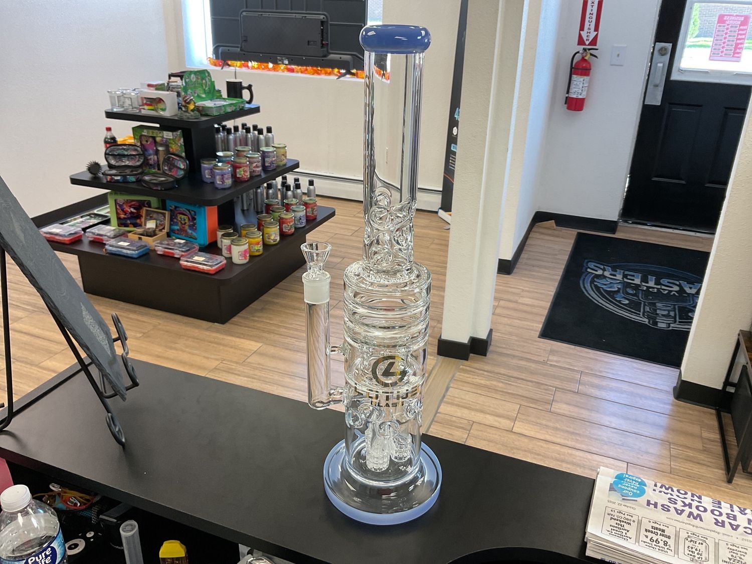 18.5” Lotus Stereo Matrix Perc Bong