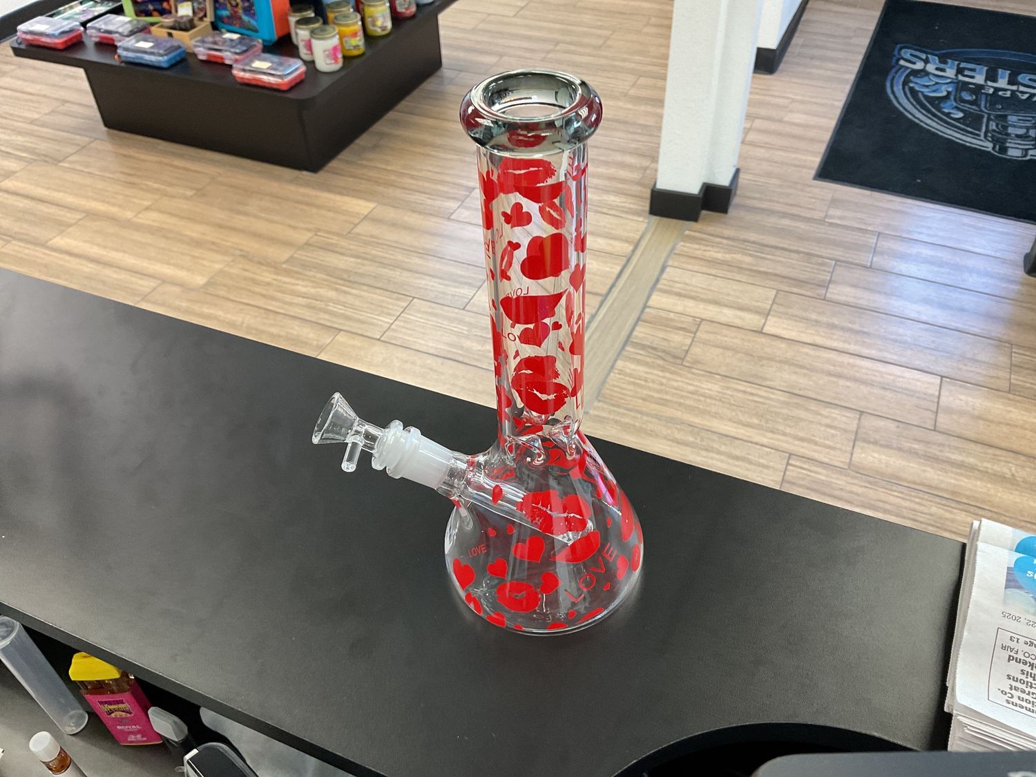 10” Heart Bong
