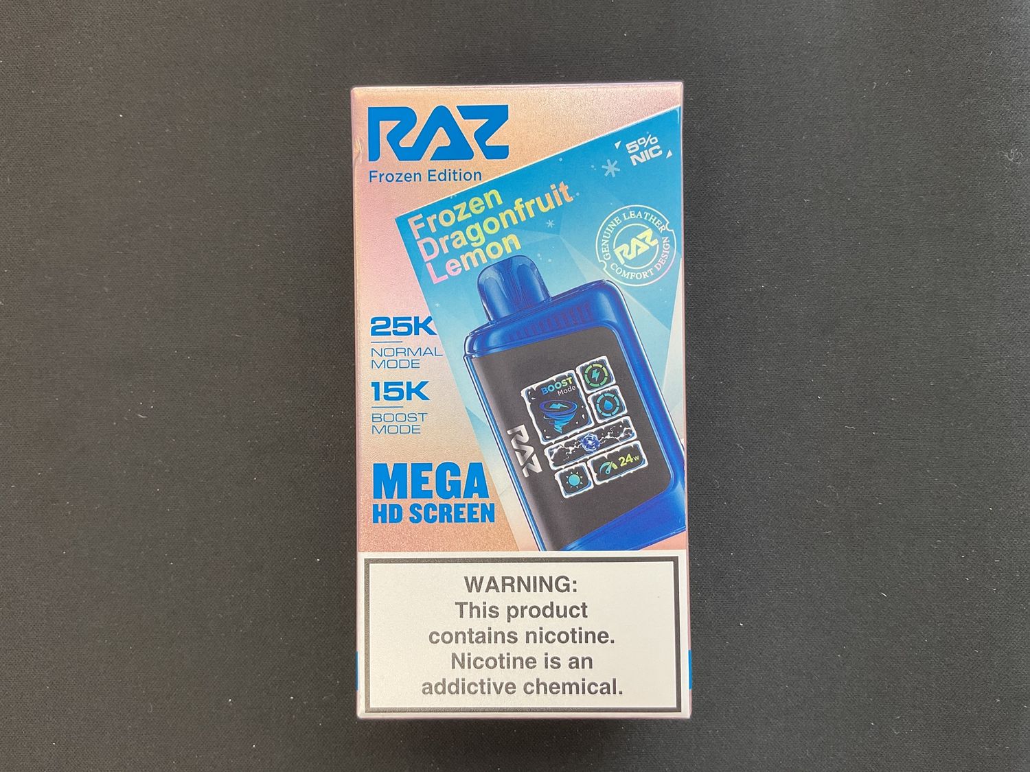 LTX, flavor: Frozen Dragonfruit Lemon