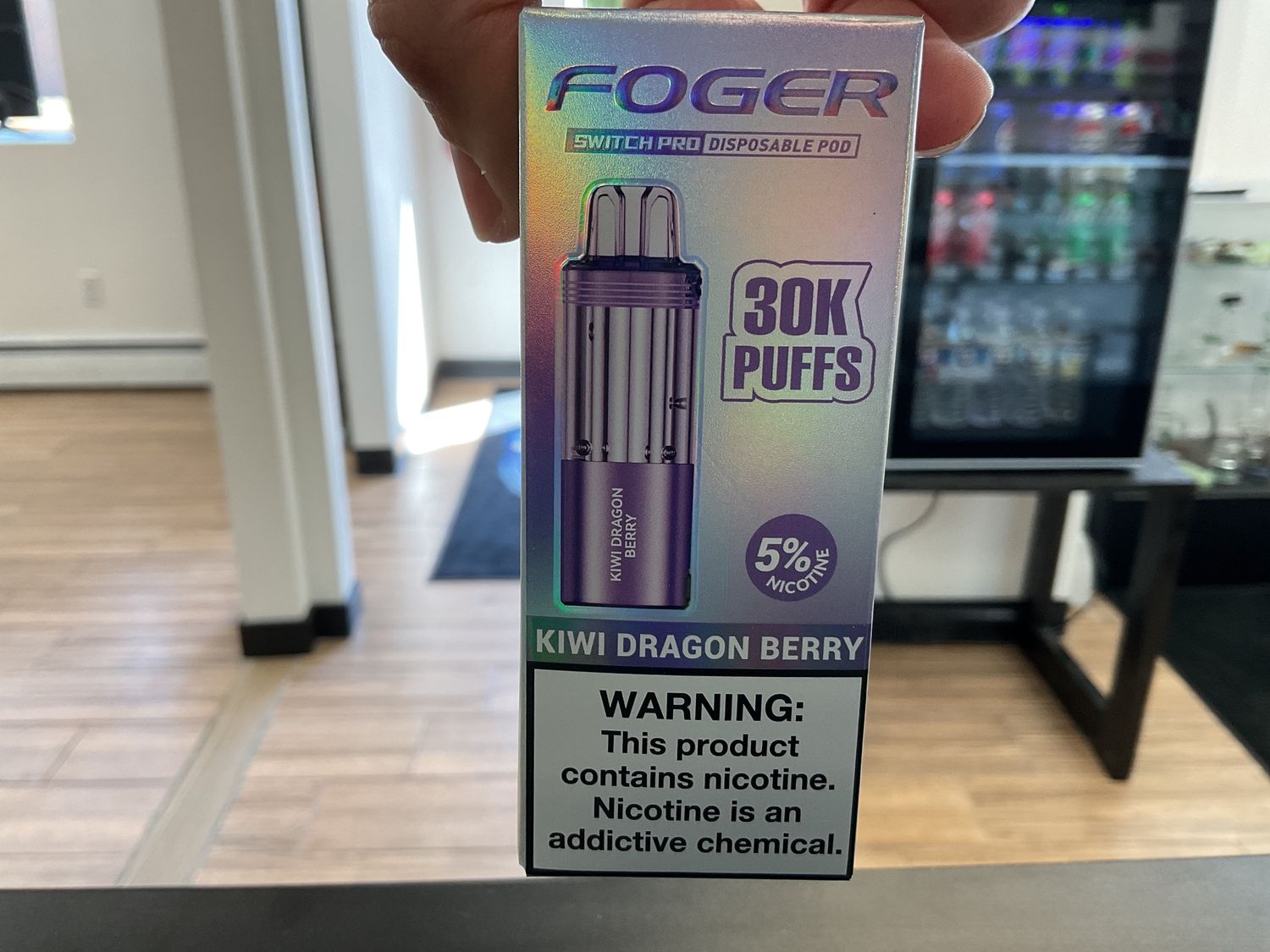 Switch Pro Disposable Pods, flavor: Kiwi Dragon Berry