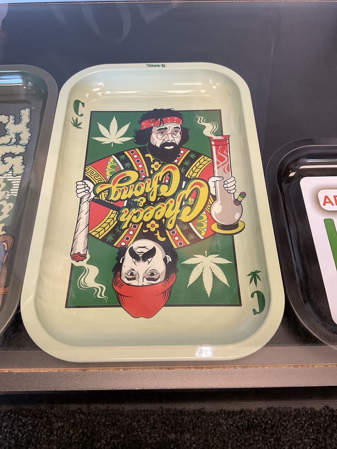 Rolling Trays, Name: Cheech and Chong playing card