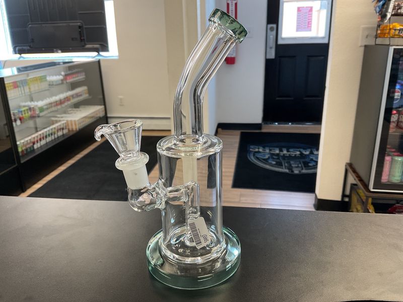 7.5in Bent neck Showerhead Water Bong