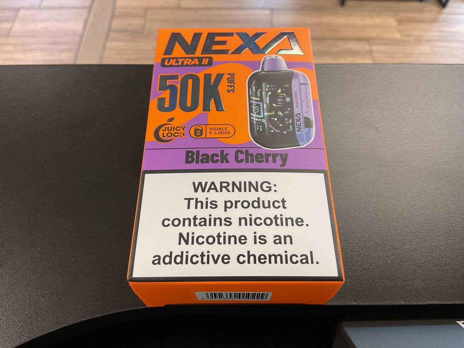 Nexa Ultra 50k puffs, flavor: Black Cherry