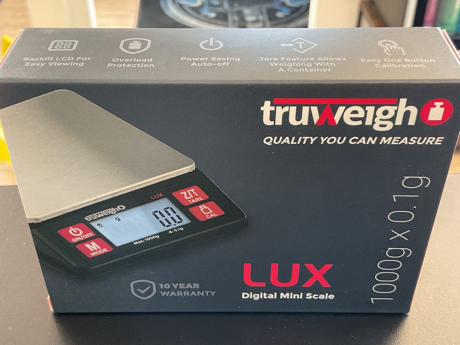 LUX 1000g X 0.1g scale