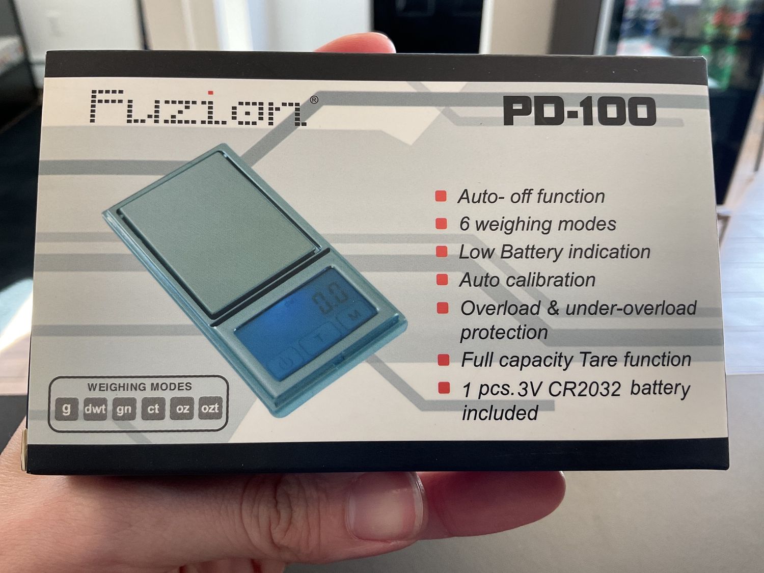 PD-100 100g X 0.01g Scale