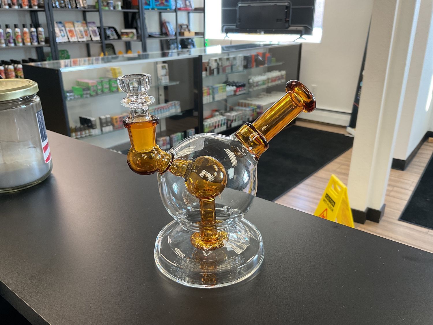 5.5 Sphere Chambered Water Bong