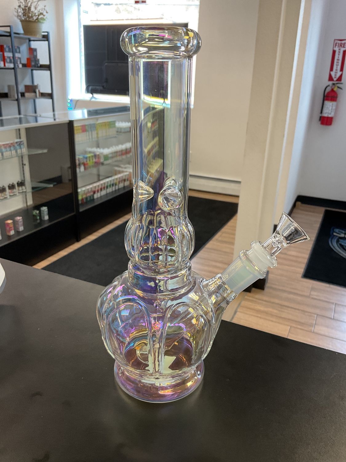10” Globe Electroplated Water Bong