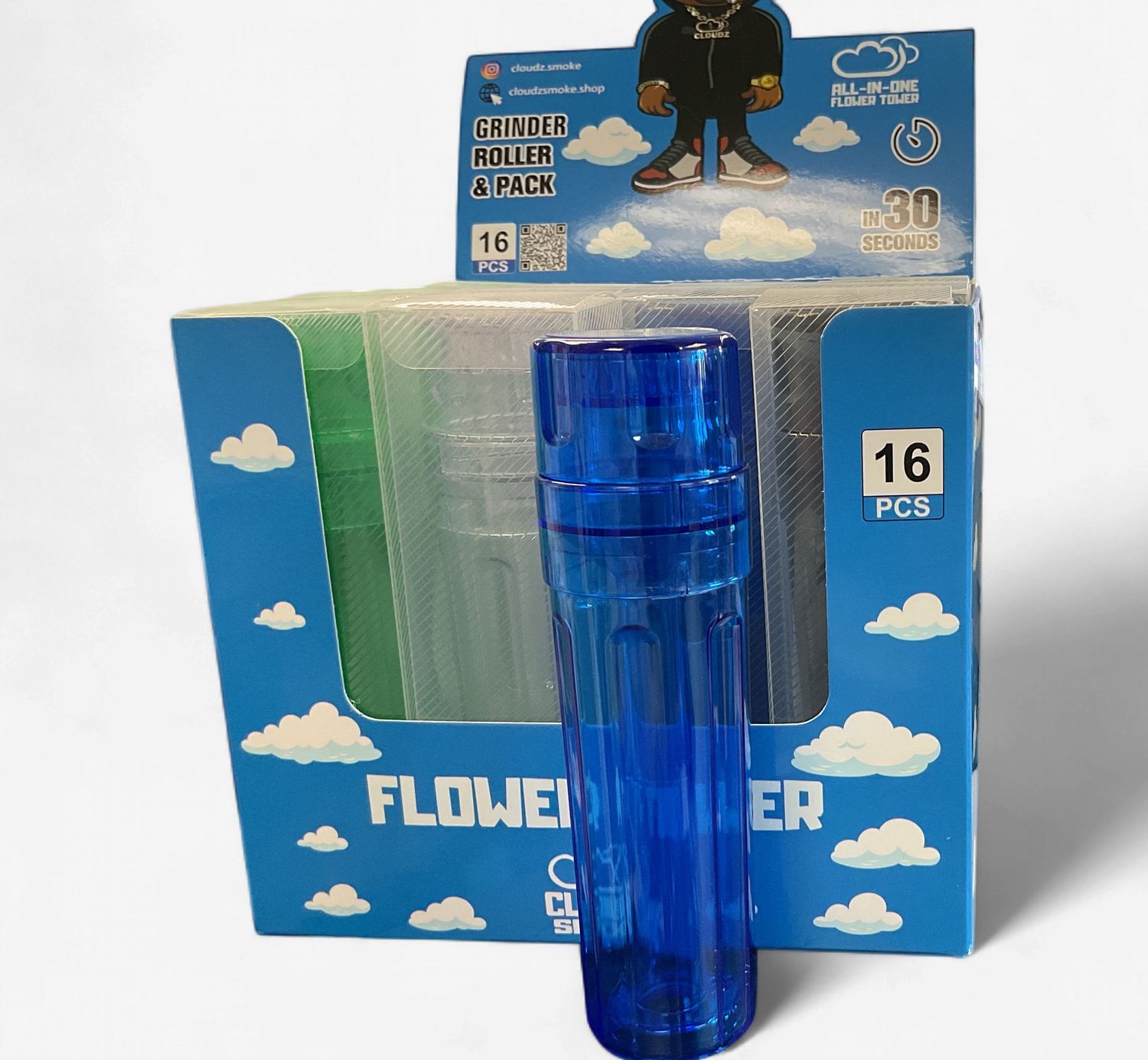 3 in 1 Cone Filler, Grinder, and Storage Container