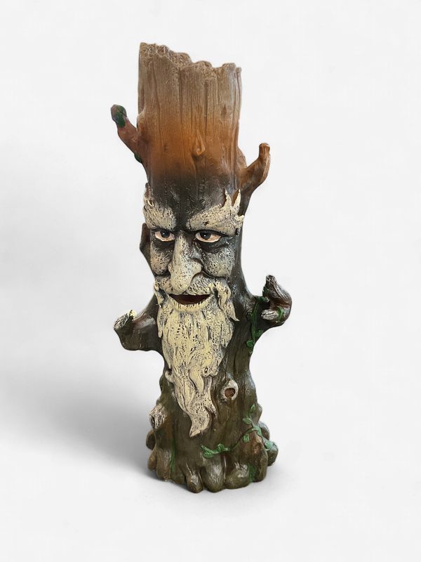 Tree Trunk Incense Burner