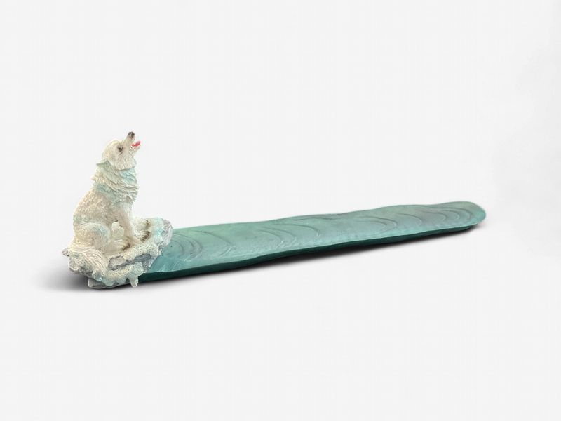 Wolf Incense burner