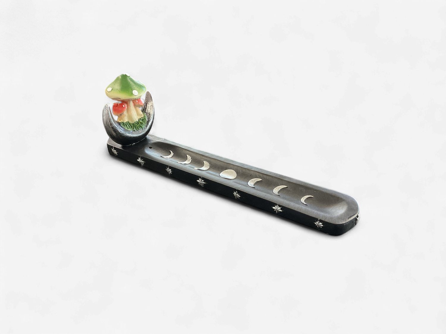 Mushroom Moon phase Incense Burner