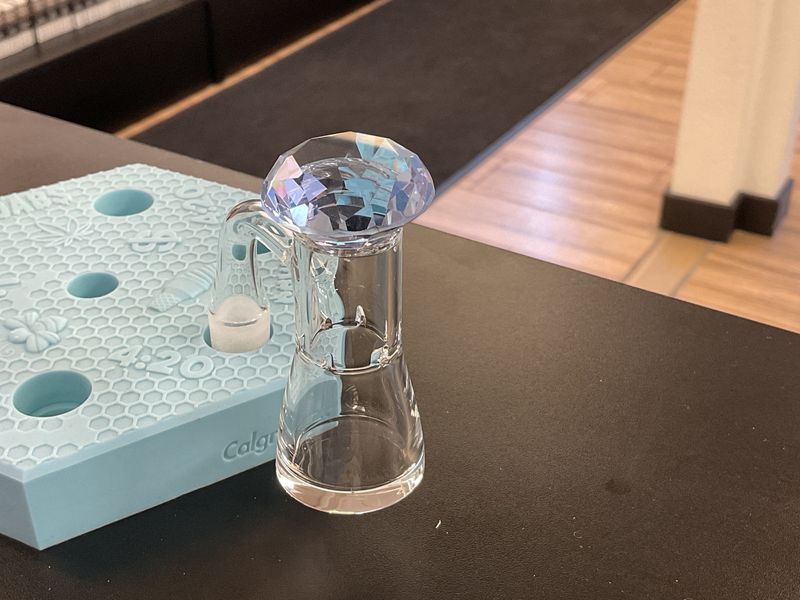 Hourglass Diamond Quartz Banger