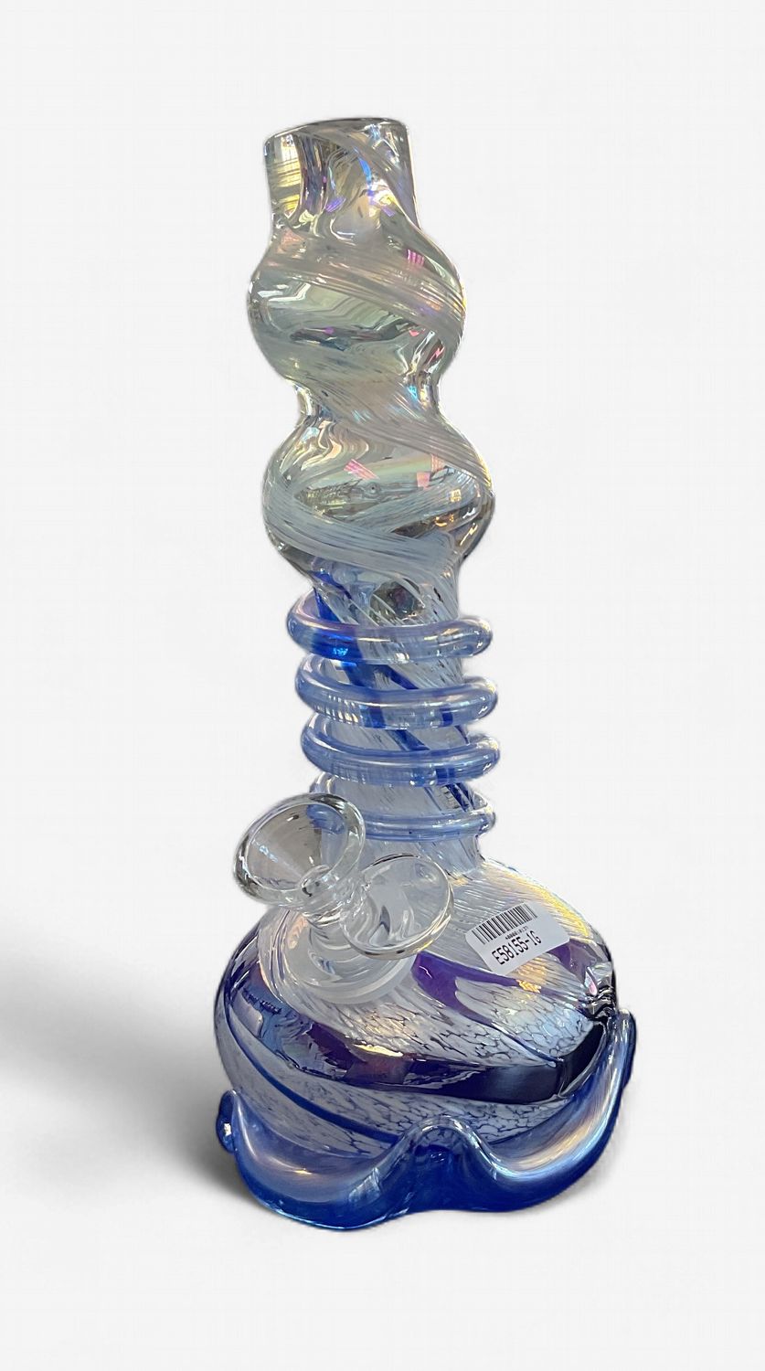 8in Double Bubble water Bong