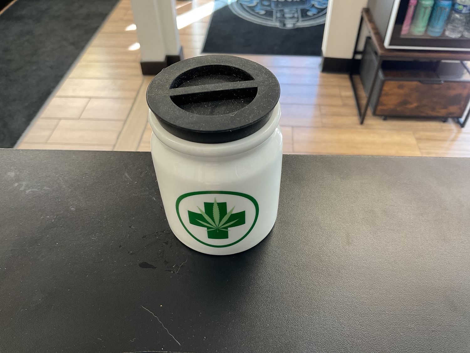 Medical Leaf Stash Jar