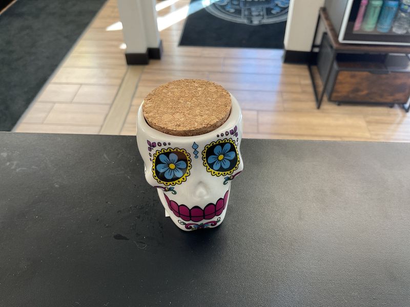 Day of the dead Stash Jar