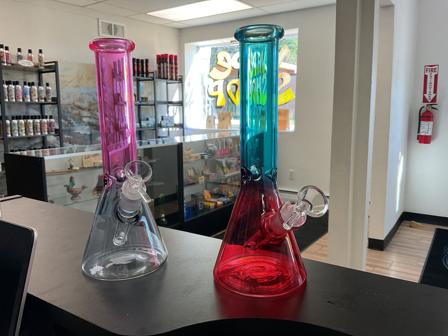 10in Two Tone Gradient water bong