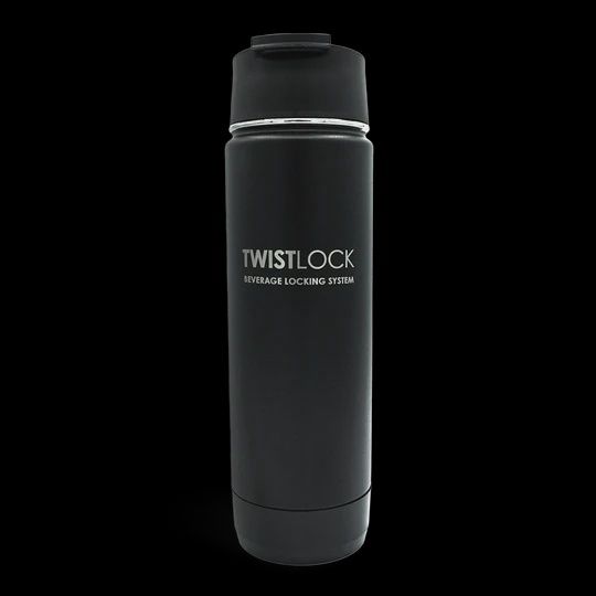 Insulated 20 oz Canteen Obsidian Black