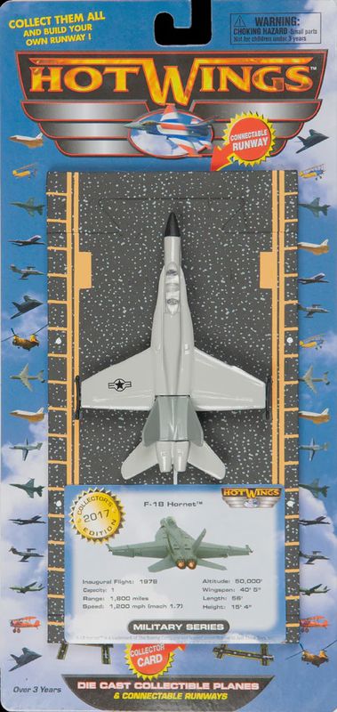 F-18 Hornet (with military markings)