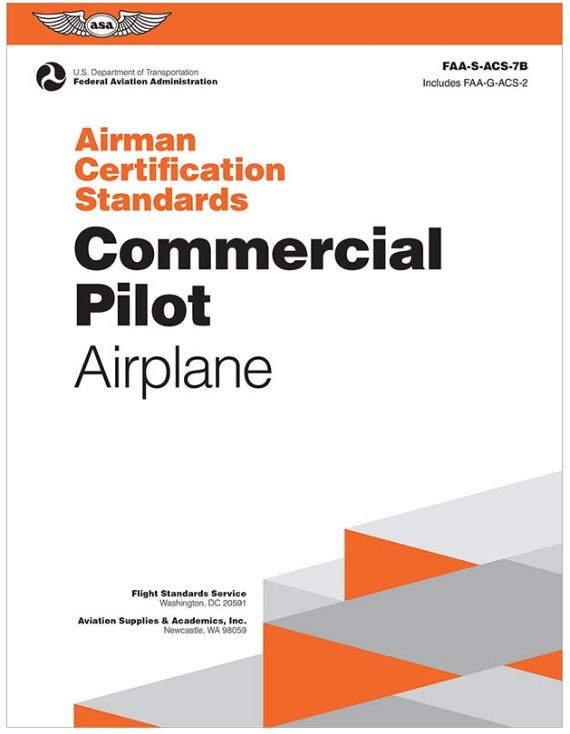 ASA Airman Certification Standards: Commercial Pilot - Airplane