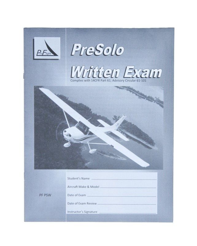 PreSolo Written Exam