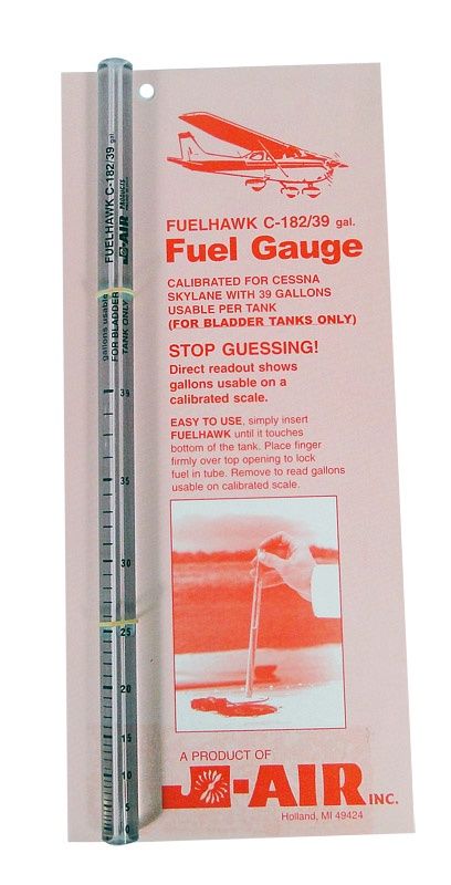 Fuelhawk Cessna 182/39 Gallon Fuel Gauge