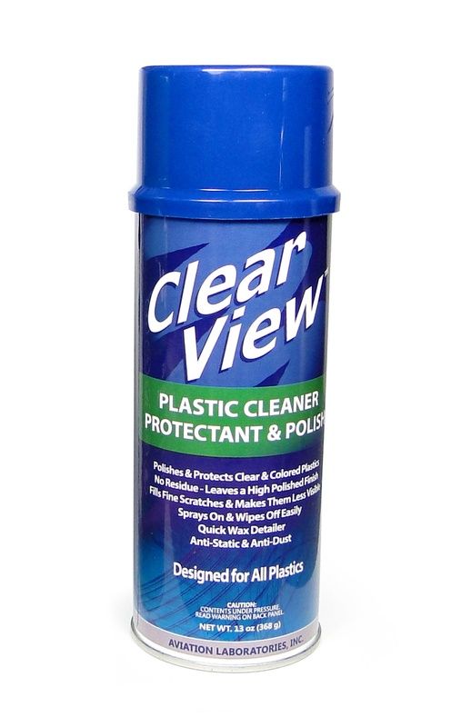 AVL Clear View Plastic Cleaner Protectant &amp; Polish - 13 Oz