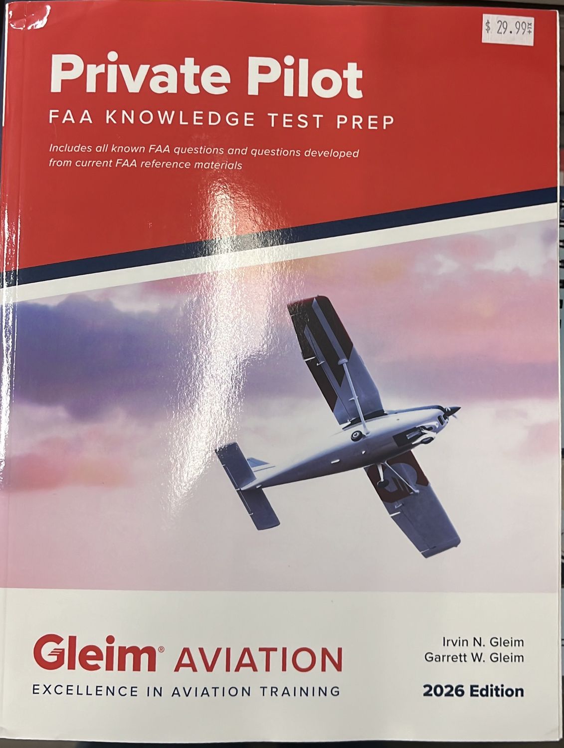 GLEIM PRIVATE PILOT FAA KNOWLEDGE TEST (2026)