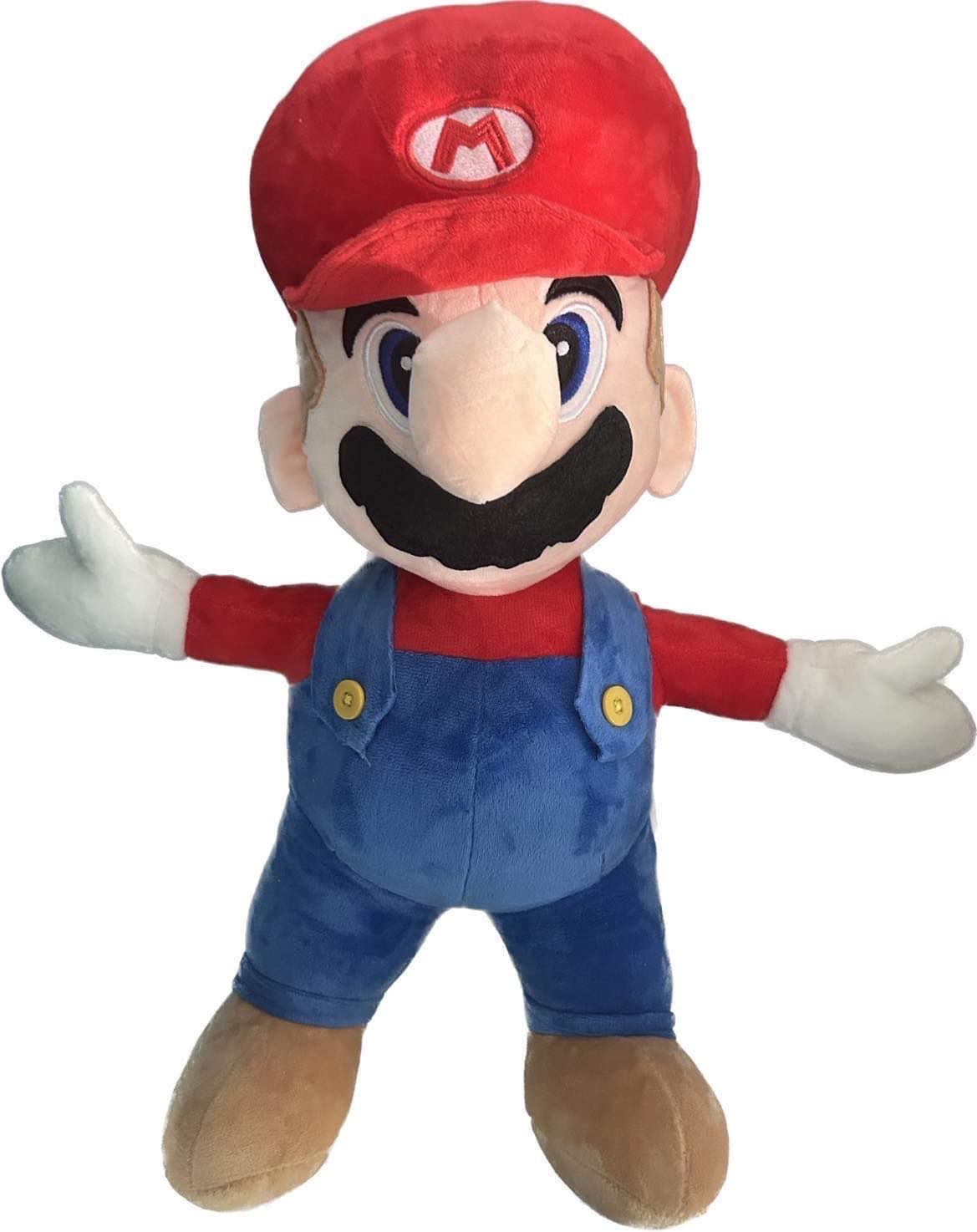 Peluche Super Mario Bros 25 CM et 45 CM, Grandeur: 45 Cm, Model: Mario