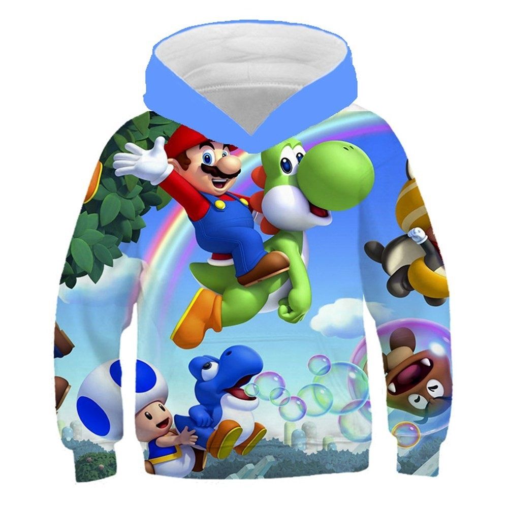 Chandail Mario Bros- Saut