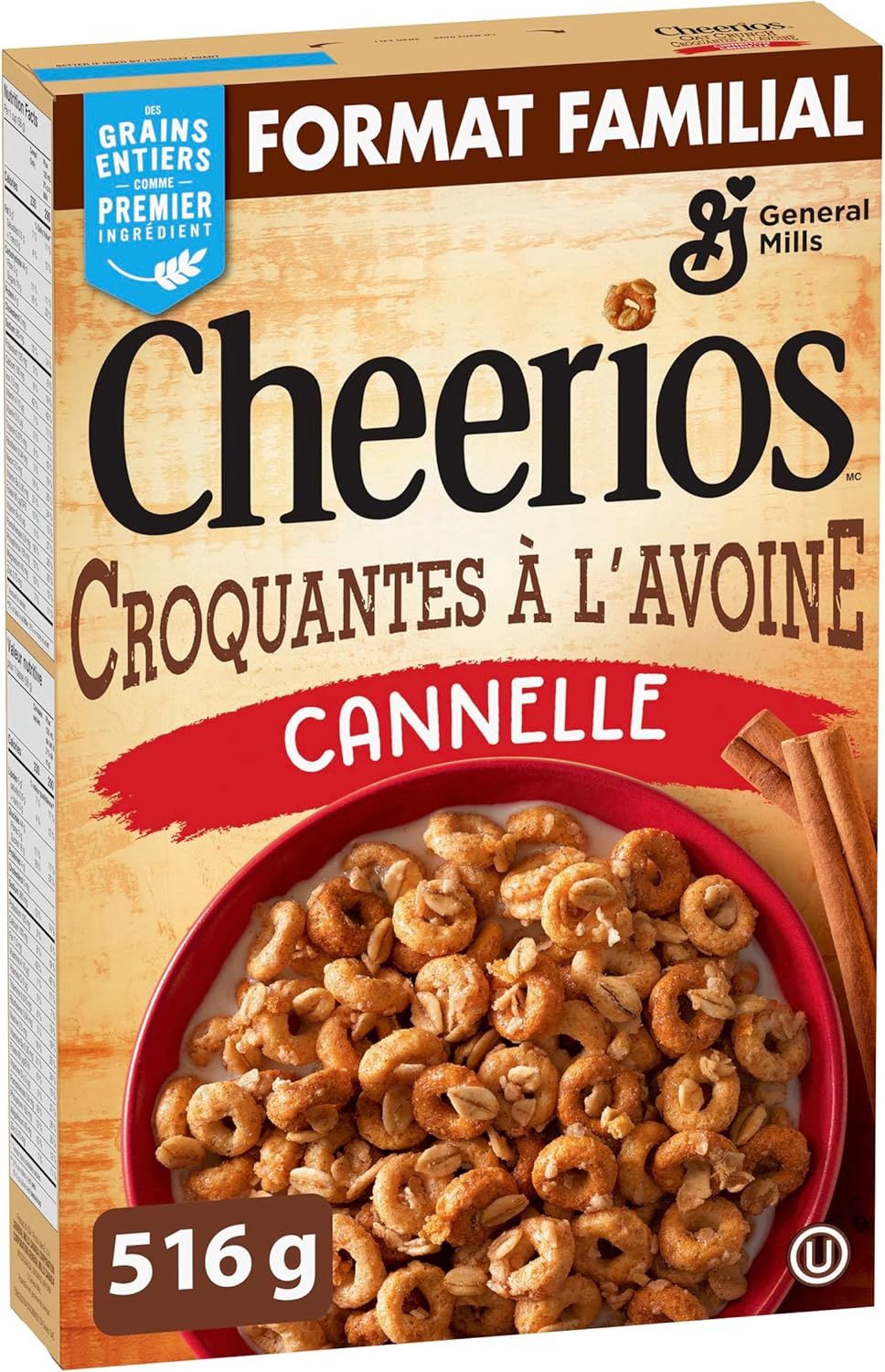 Cheerios Croquantes à l&#39;avoine Cannelle