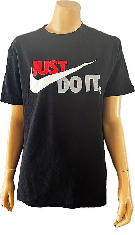 T-Shirt Juste Do It- Noir