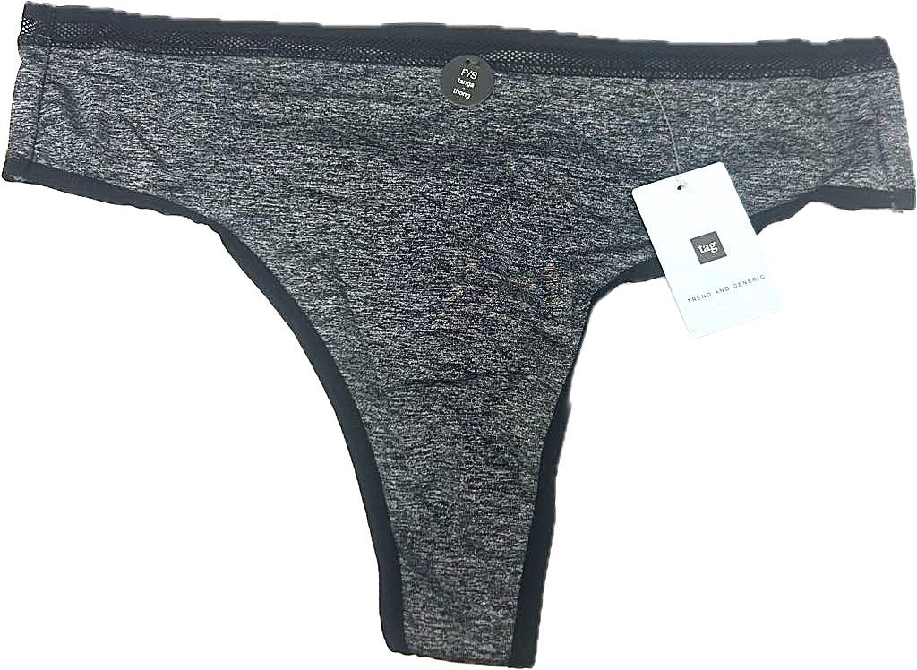 Culotte Tanga - Charcoal