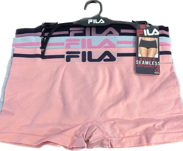 Trio de Culotte Fila garçonnière- Rose