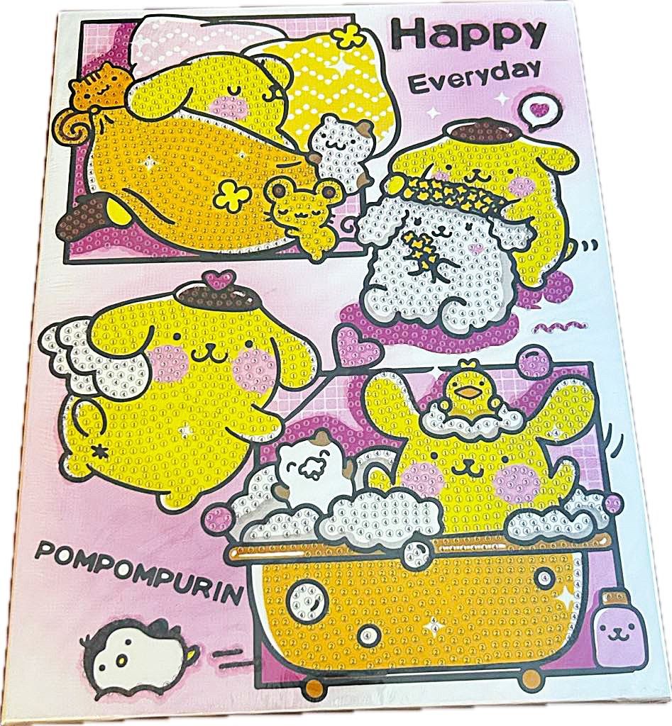 Peinture à diamant pour enfant- Happy everyday