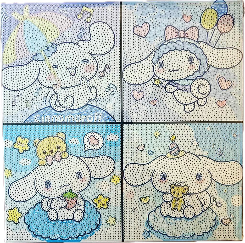 Peinture à diamant pour enfant- 4 case Bleu